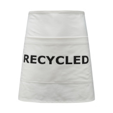 Recycled Apron Waist Length 80X40CM with Three Pockets Heavy Duty Apron Fabric Rpet from Plastic Bottles